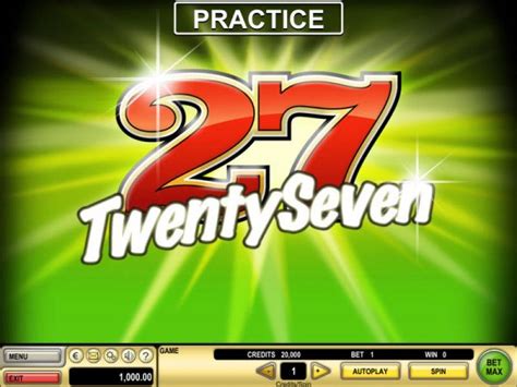 Jogar Twenty Seven no modo demo